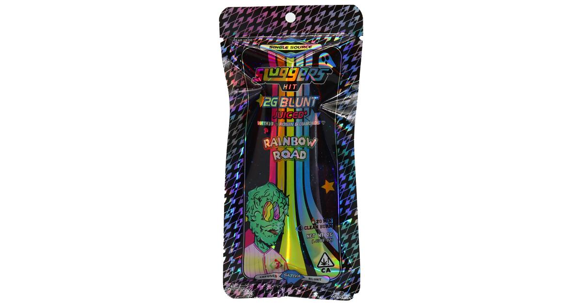 Rainbow Road Rosin + Diamond Infused Blunt