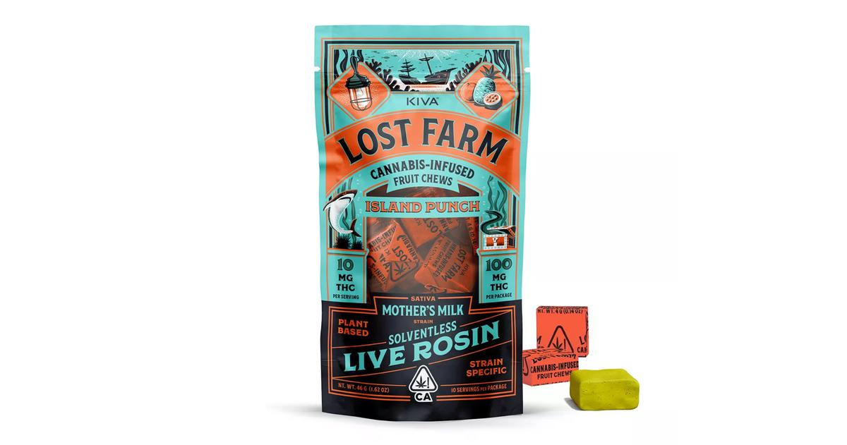Island Punch Mothers Milk Live Rosin Fruit Chews