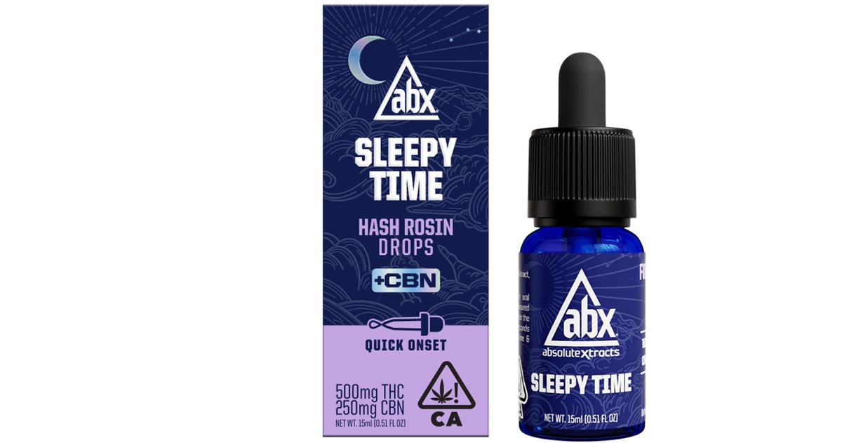 Sleepy Time Solventless + CBN Sublingual Drops