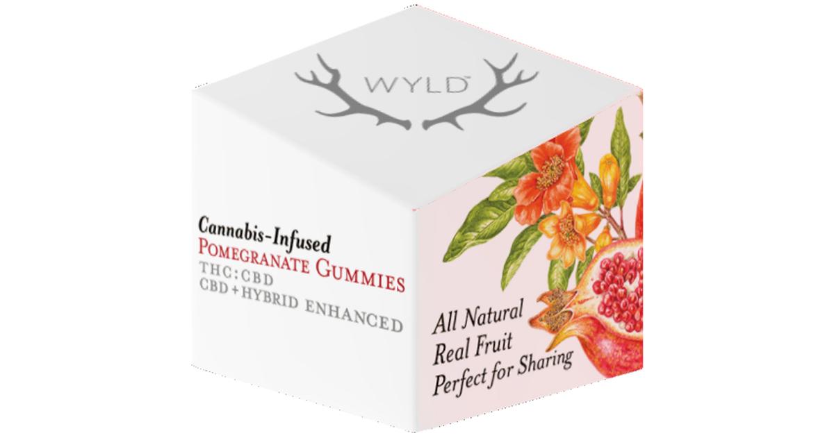 Pomegranate 1:1 THC:CBD Gummies