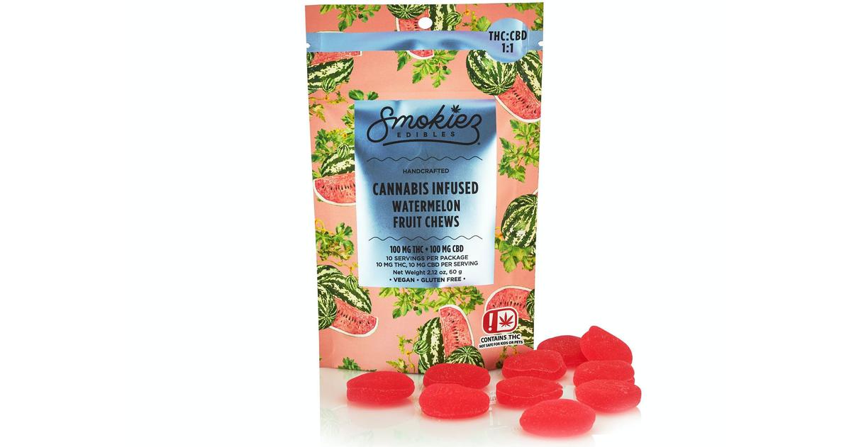Watermelon 1:1 THC:CBD Fruit Chews
