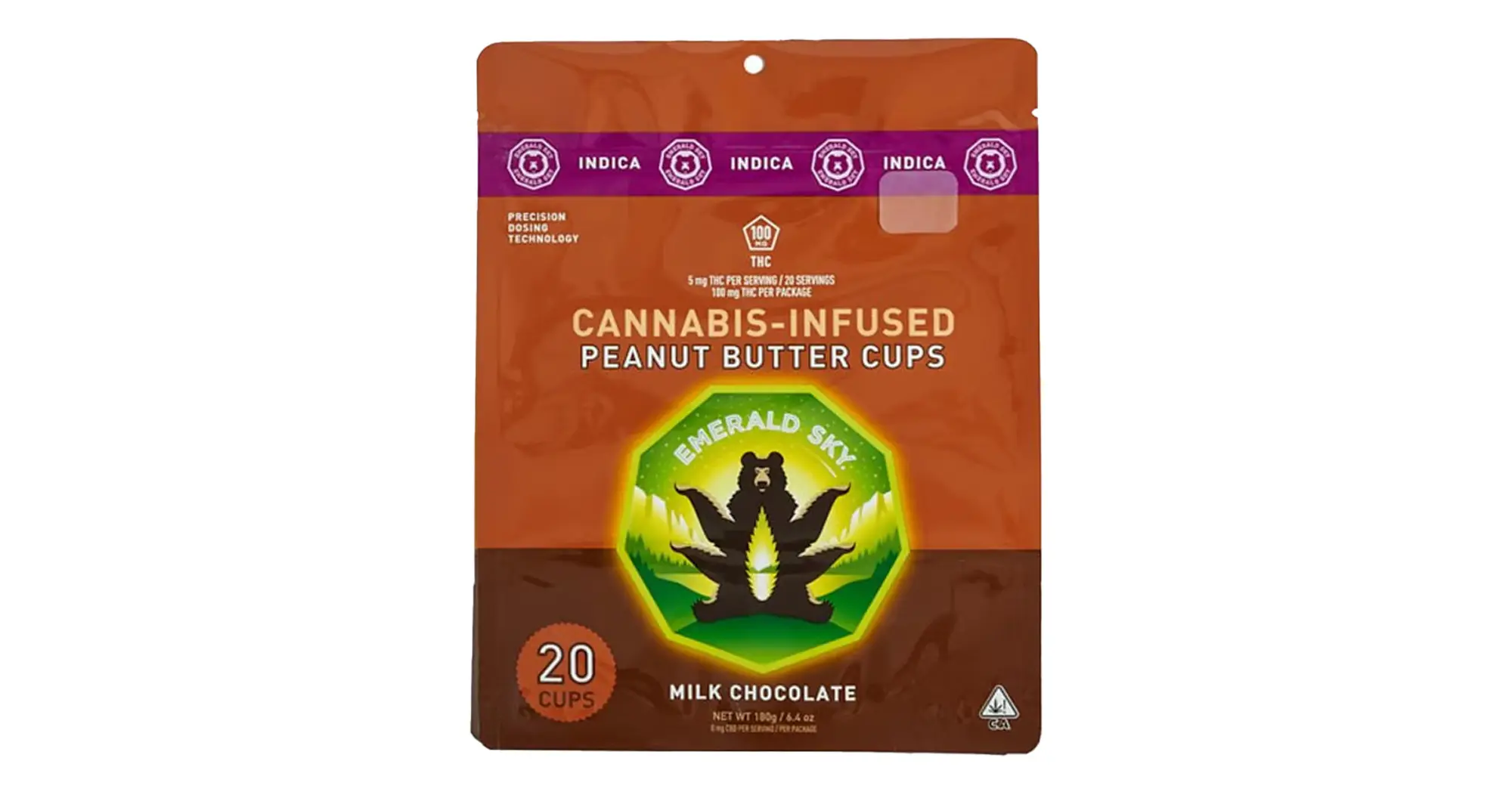 Indica 10mg Peanut Butter Cups