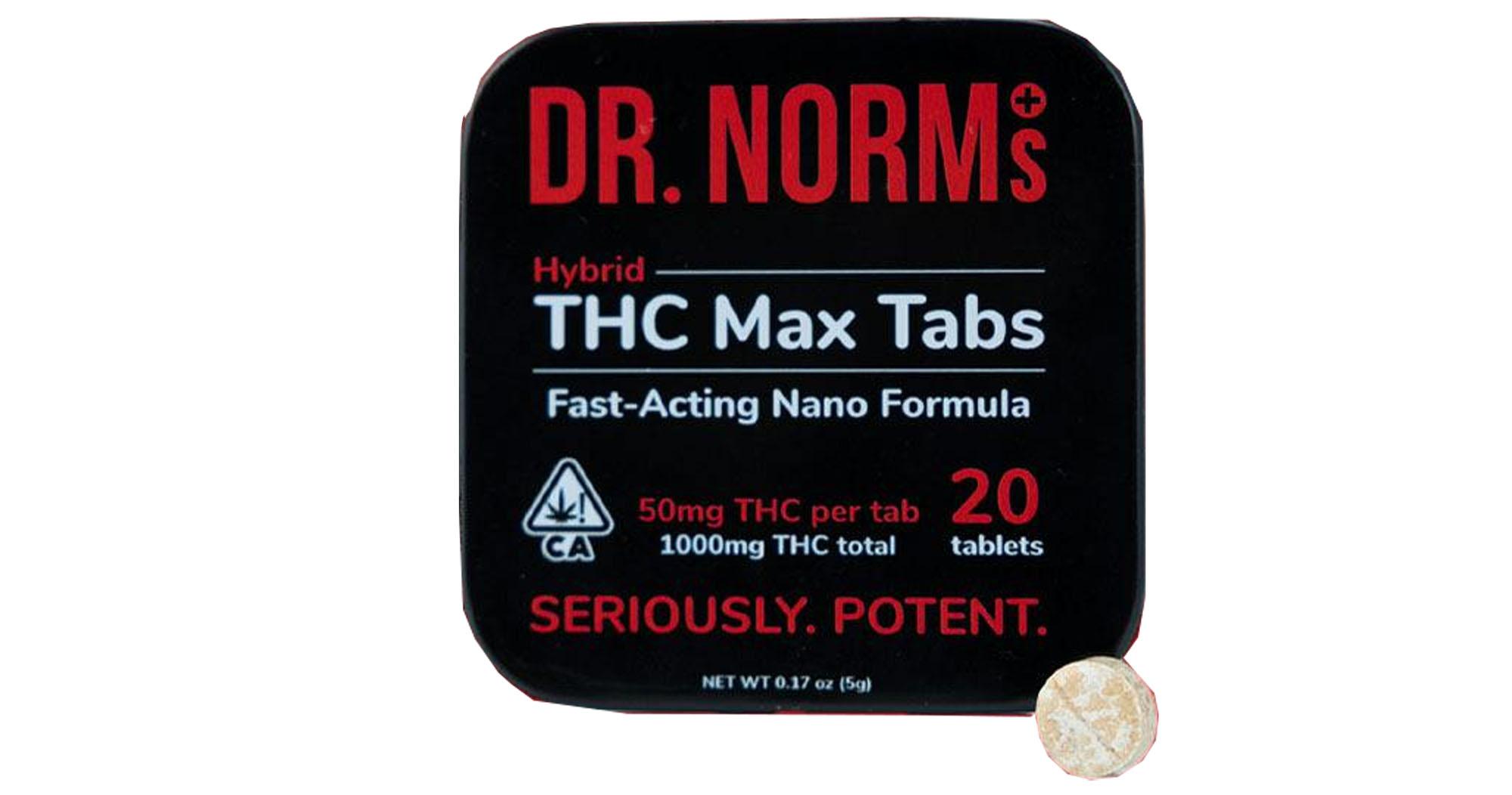 50mg THC MAX NANO Tablets