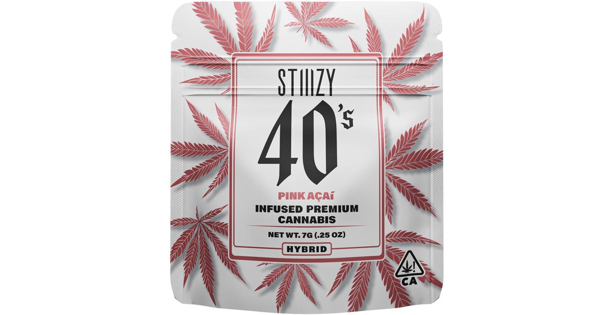 Pink Acai 40's Infused Flower
