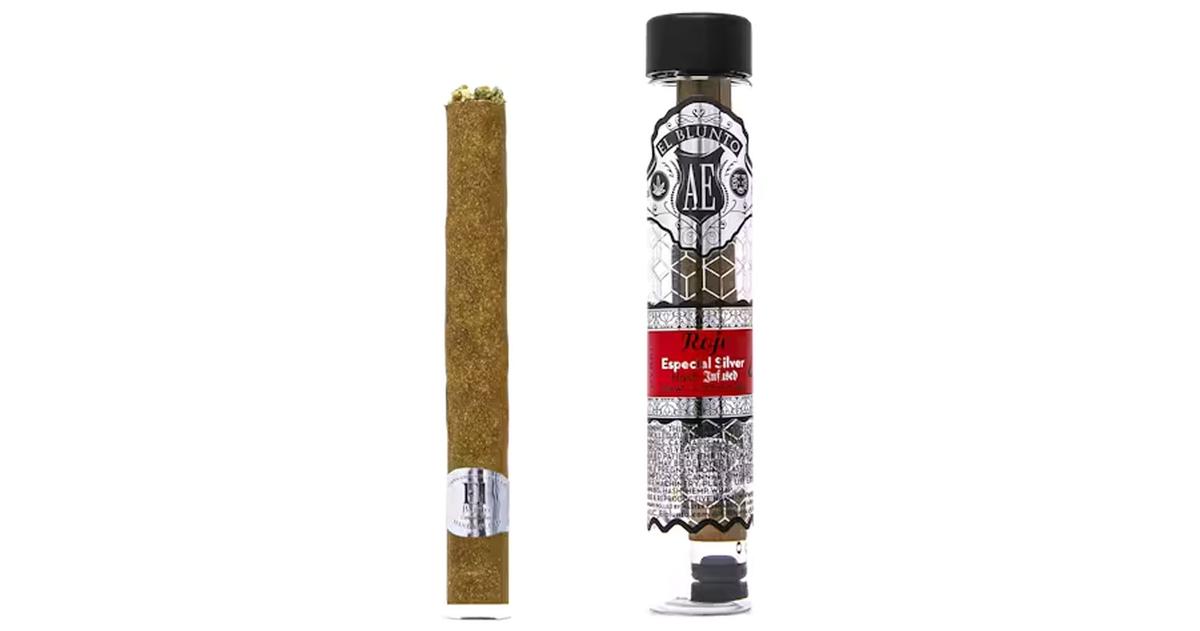 Rojo Silver Hash Infused Blunt