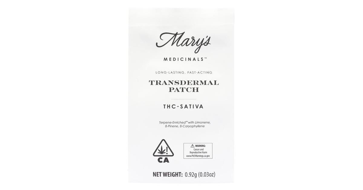 Energy THC Sativa Transdermal Patch
