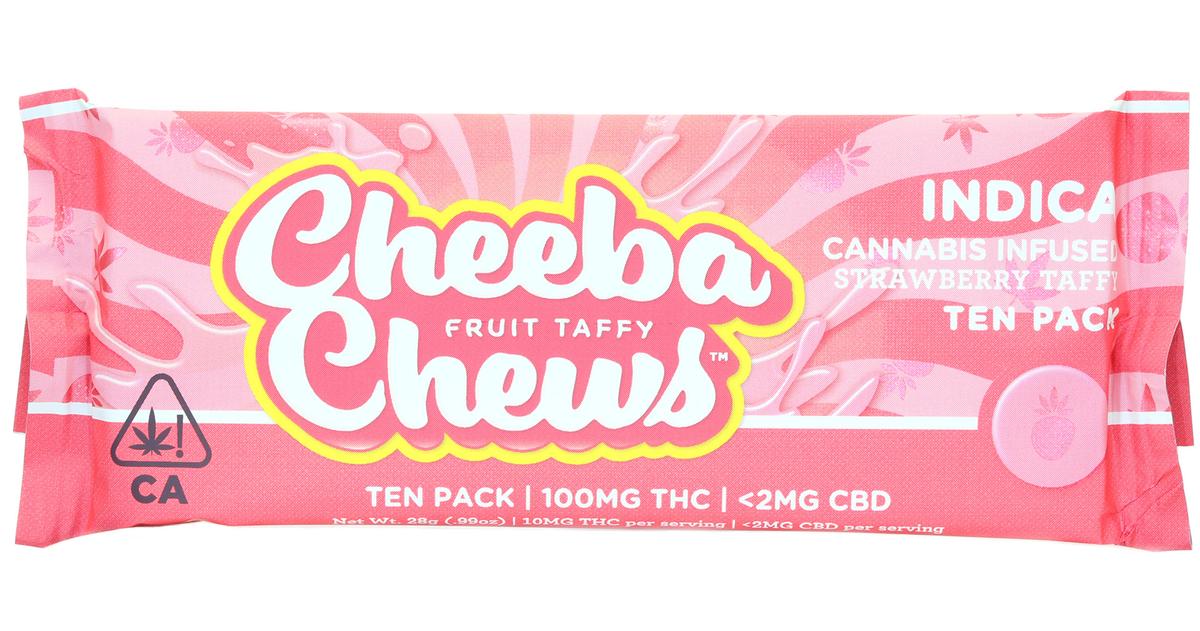 Strawberry Indica Taffy