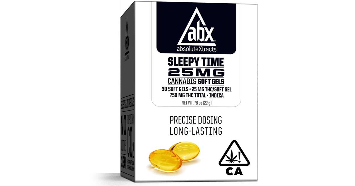 25mg Sleepy Time Soft Gels