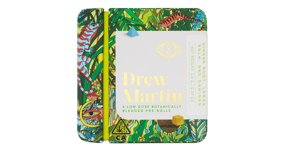 Ginger Root Lemon Balm & Damiana Pre-Rolls
