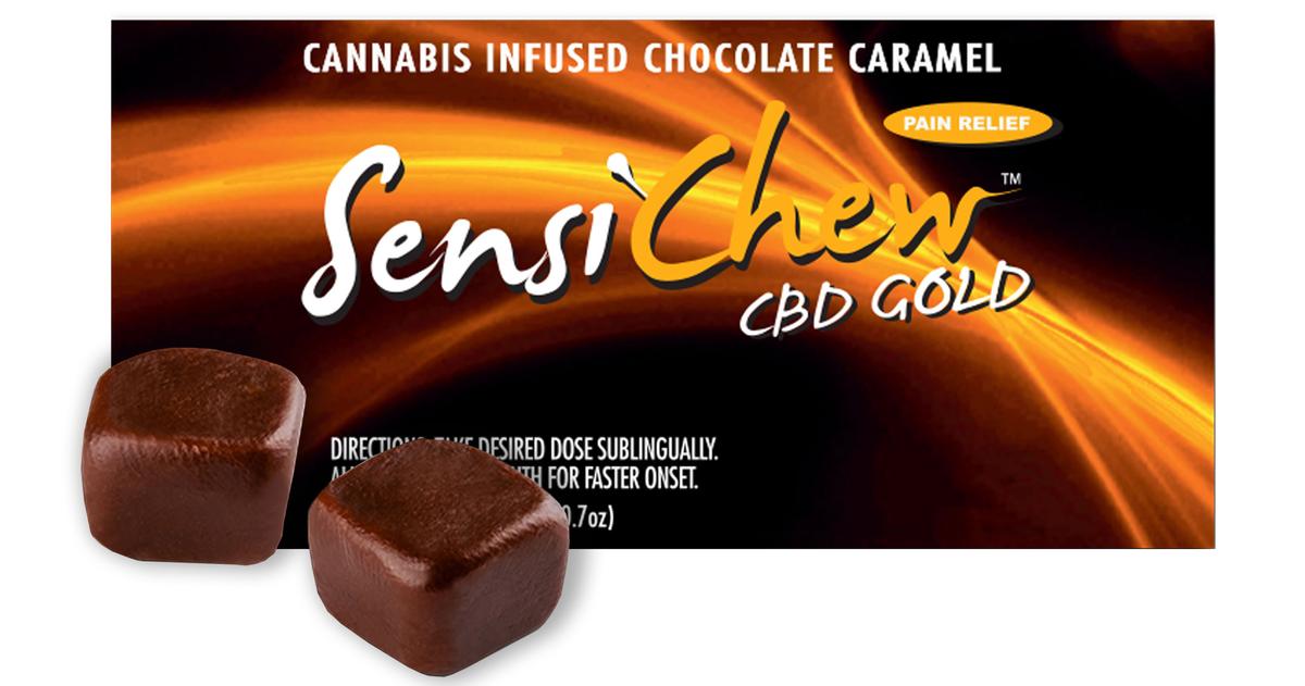 1:1 CBD Gold Chocolate Caramel