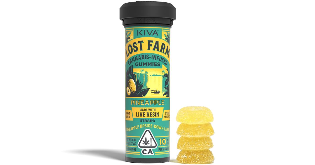 Pineapple Upside Down Cake Live Resin Gummies