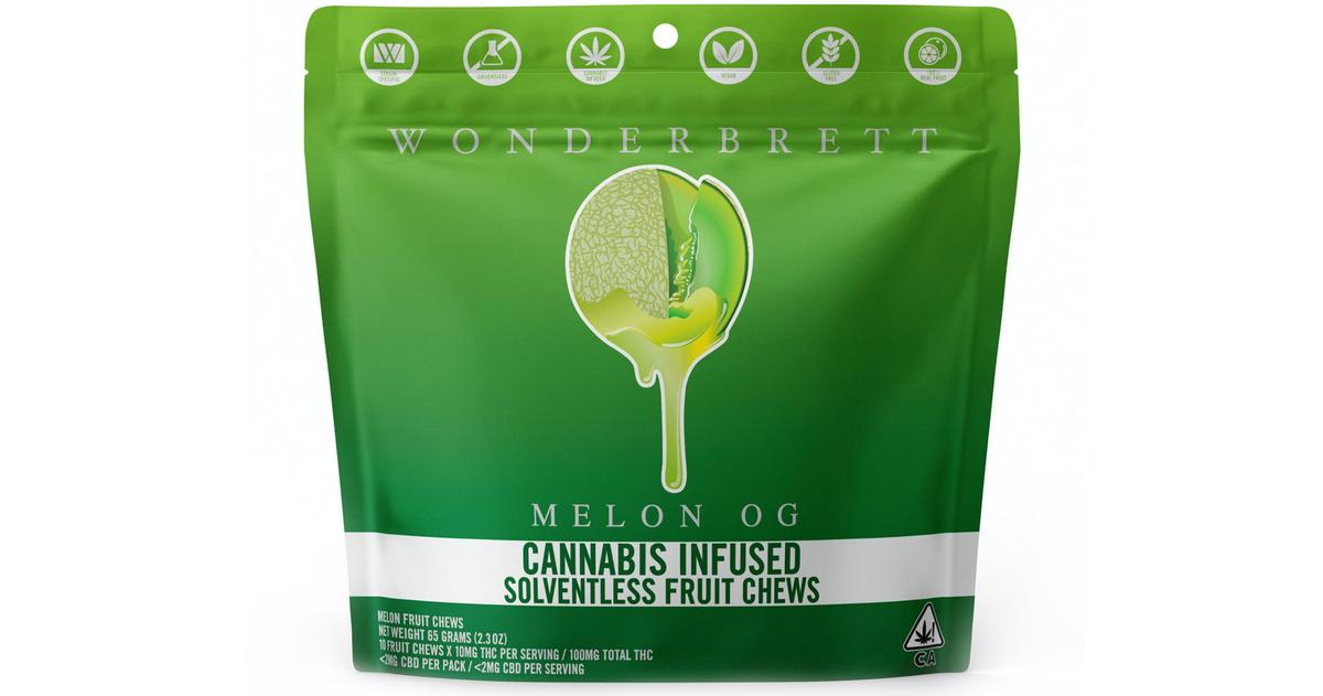 Melon OG Solventless Fruit Chews