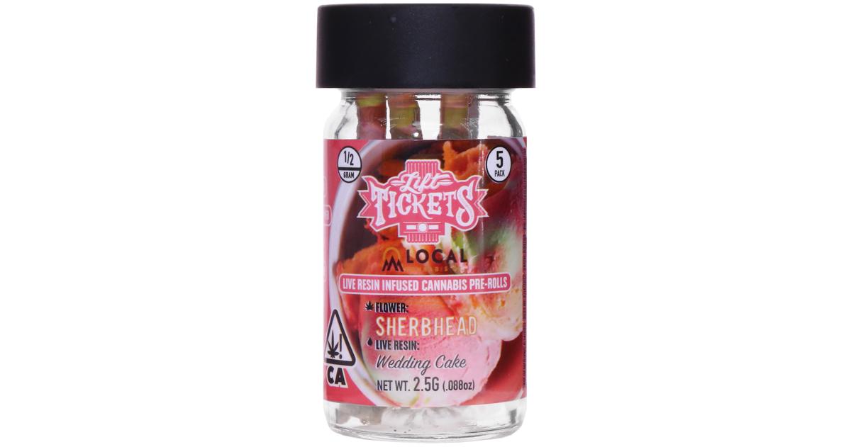 Infused Sherbhead x Wedding Cake Pre-Rolls
