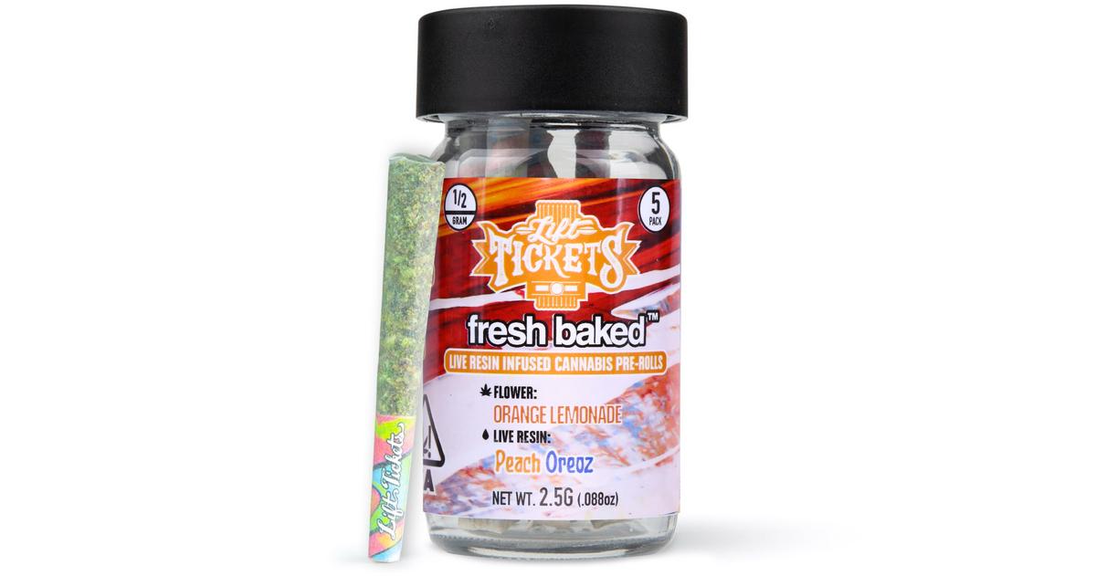 Orange Lemonade x Peach Oreoz Infused Pre-Rolls