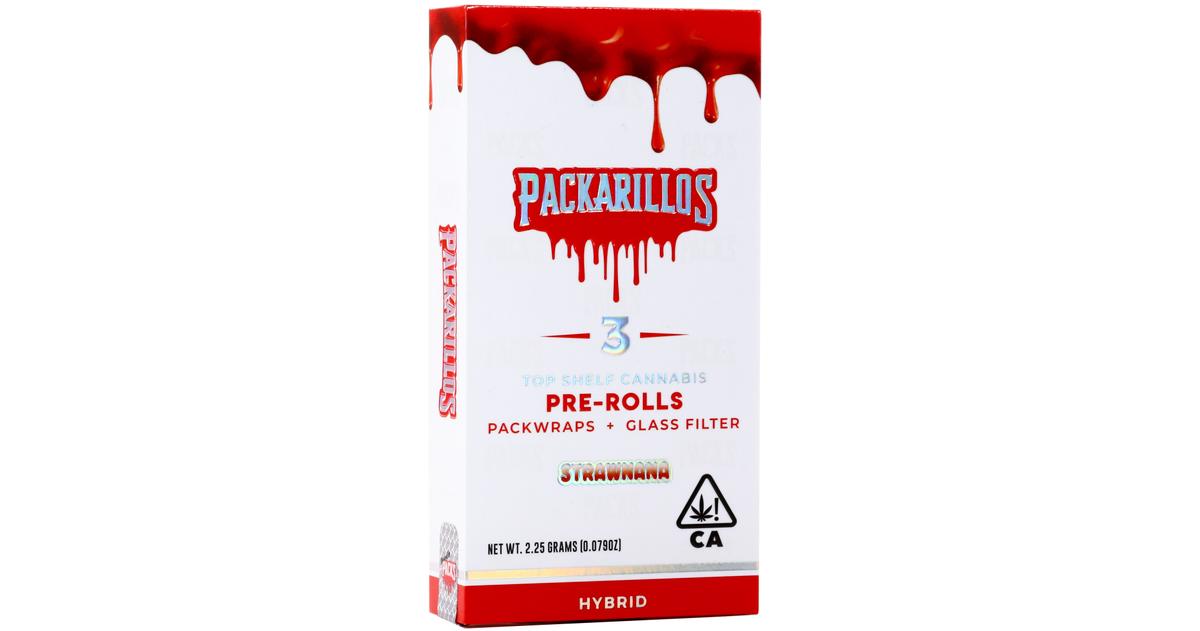 Strawnana Pre-Roll Pack