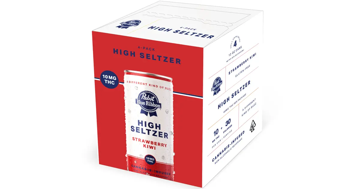 Higher Strawberry Kiwi Seltzer