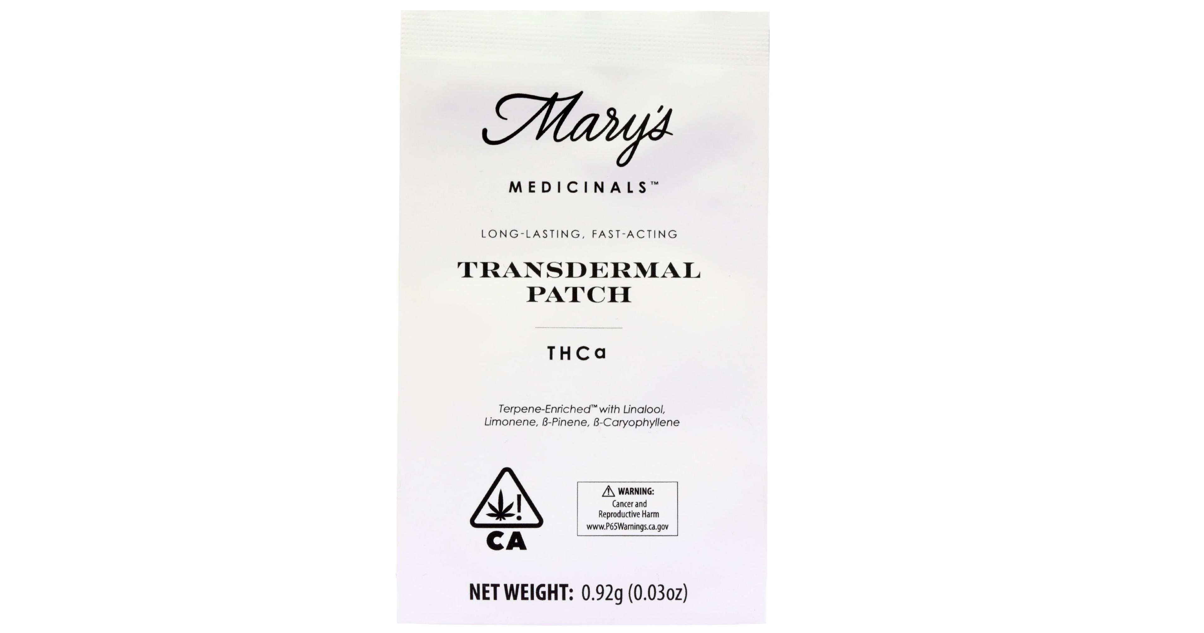 Recover THCa Transdermal Patch