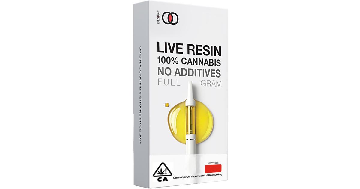 Orange Sunset Live Resin Cartridge