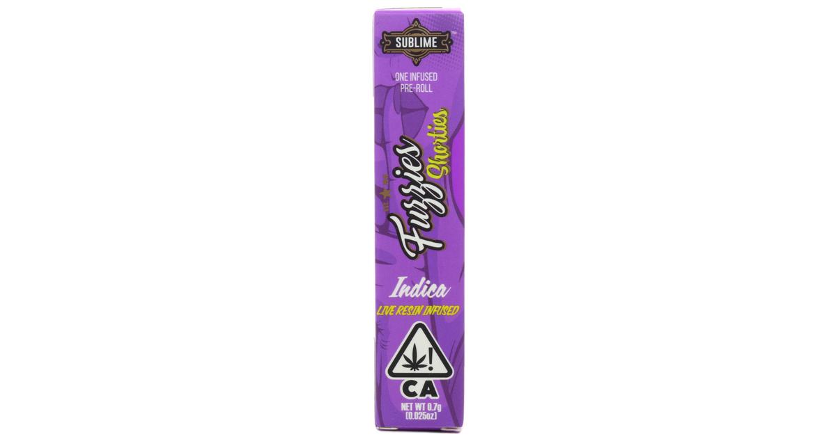 Slurricane Live Resin Infused Shorties Pre-Roll