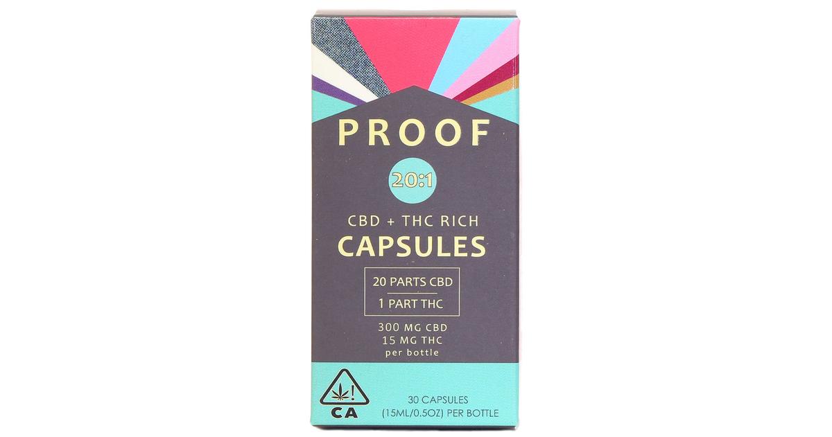 20:1 CBD Rich Capsules