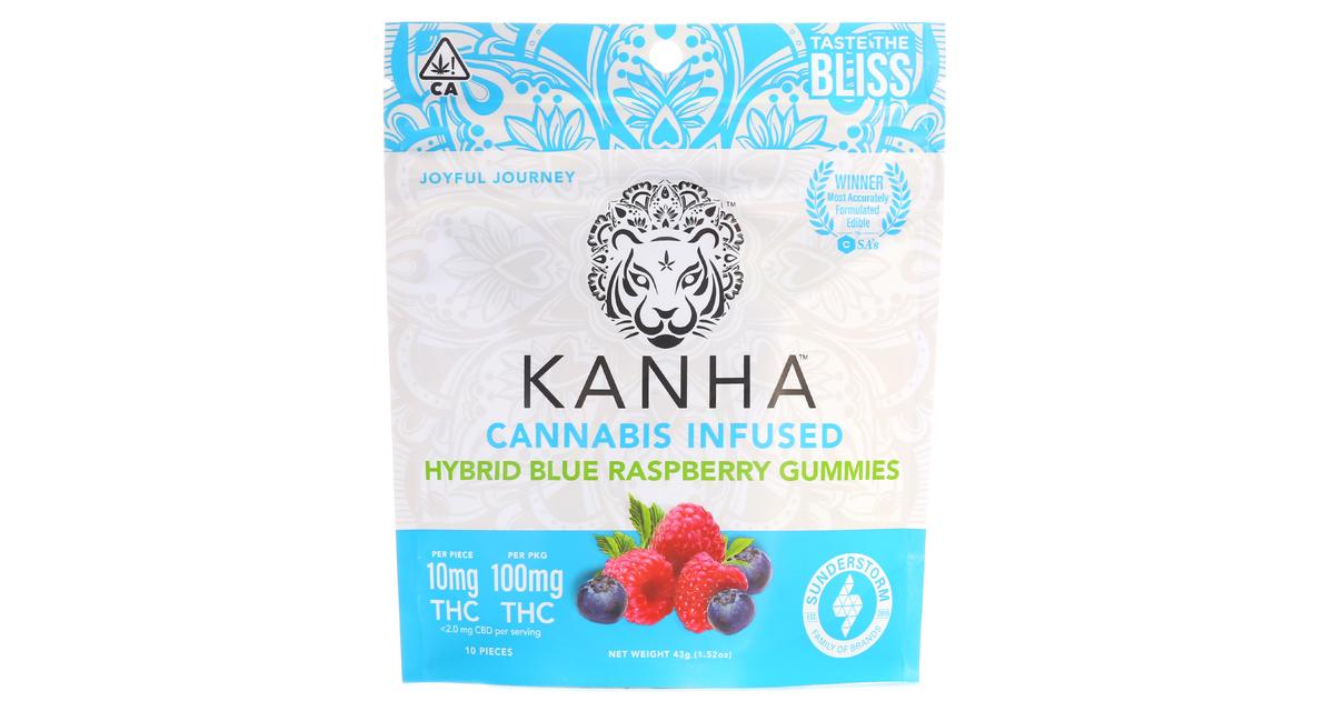 Blue Raspberry Hybrid Gummies