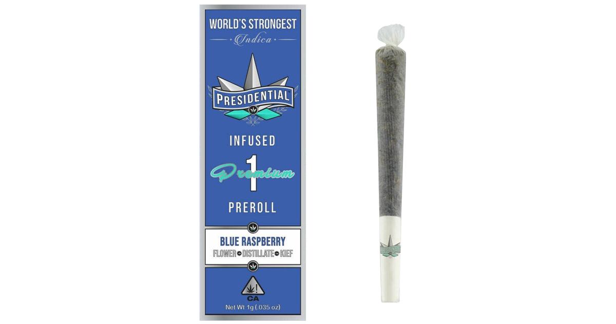 Blue Raspberry Infused Moonrock Pre-Roll