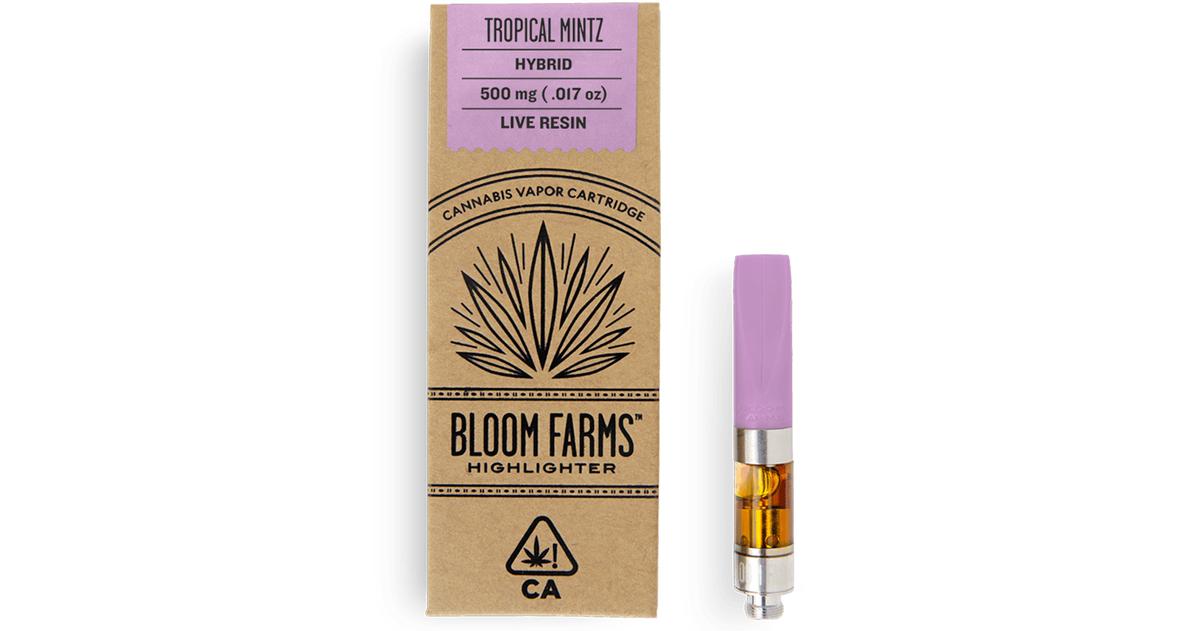Tropical Mintz Live Resin Cartridge
