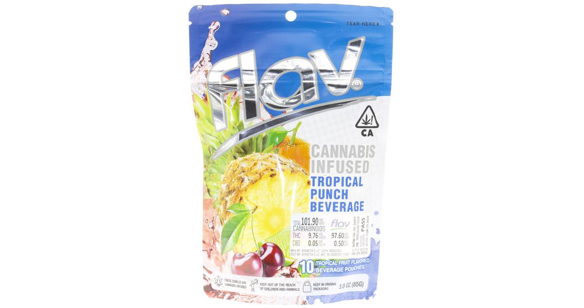 Tropical Punch Powder Drink Pouches