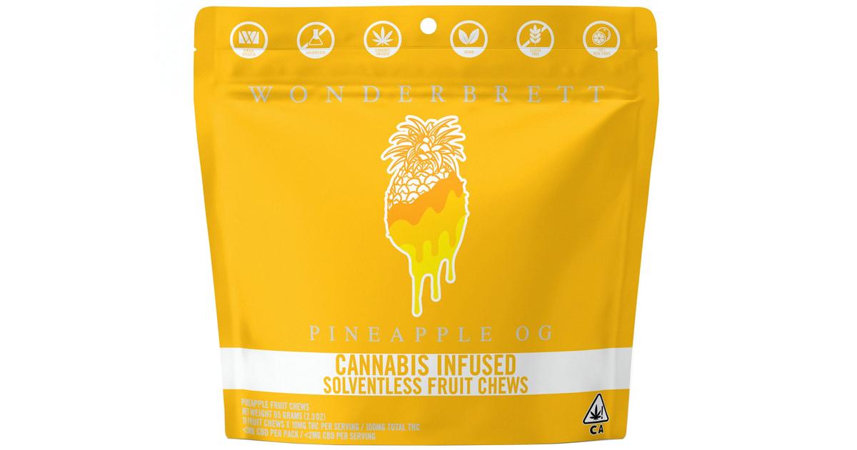 Pineapple OG Solventless Fruit Chews