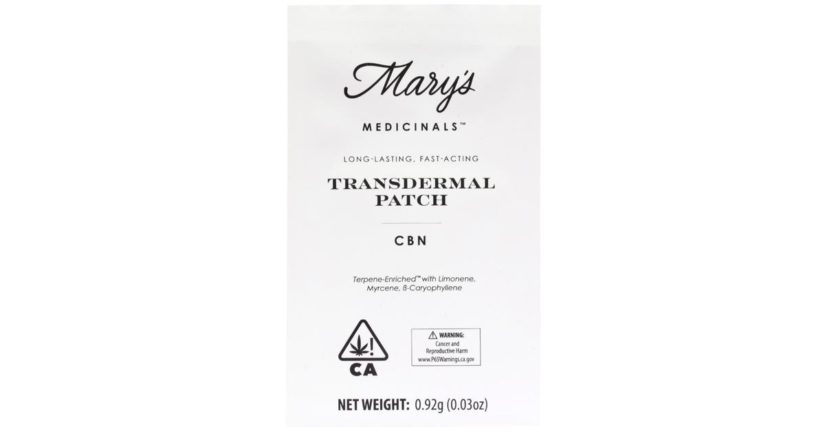 Sleep CBN Transdermal Patch