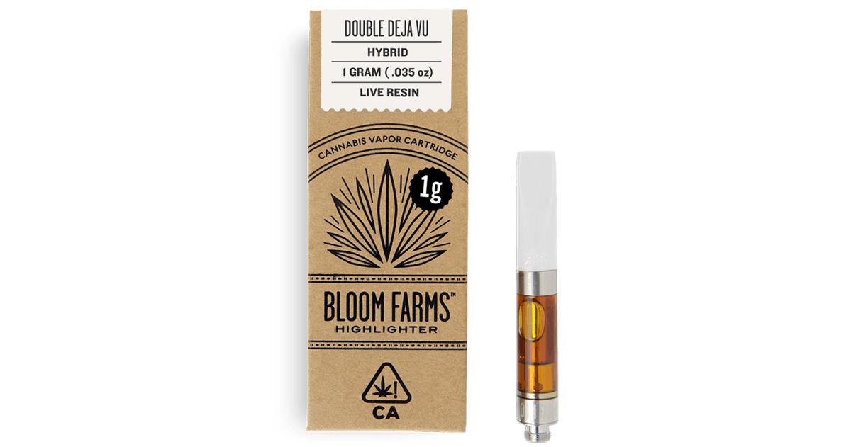 Double Deja Vu Live Resin Cartridge