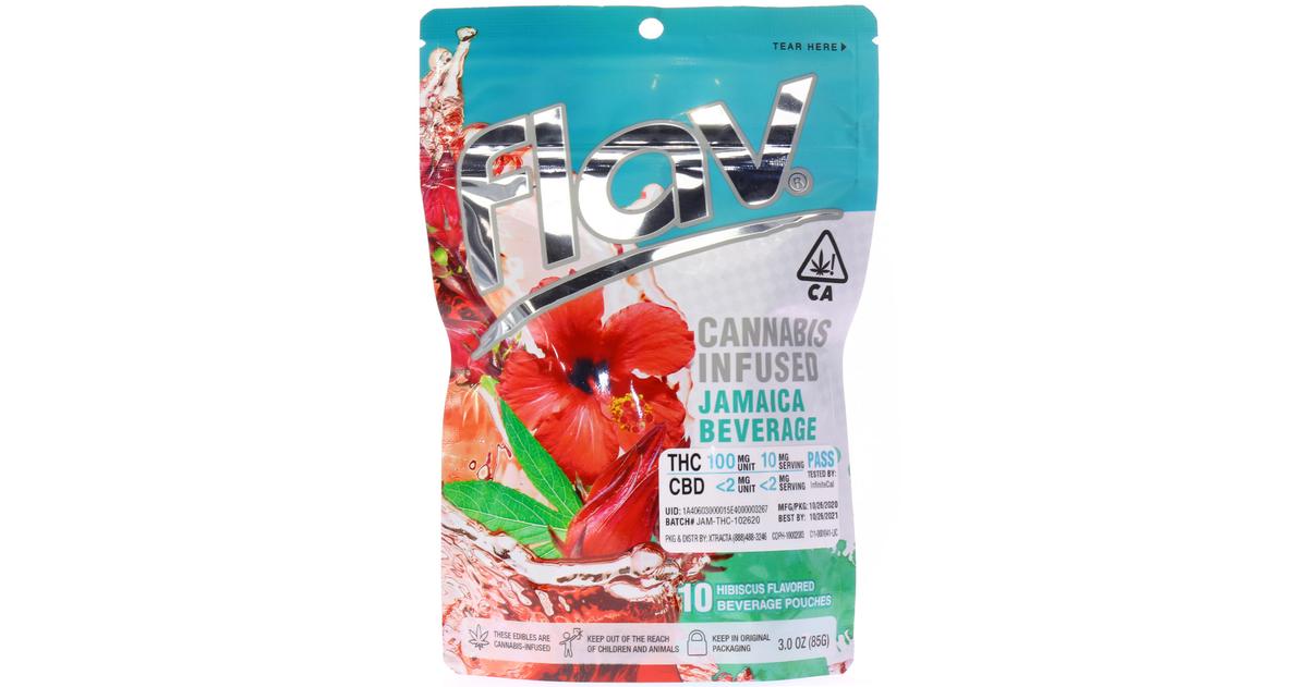 Jamaica Powder Drink Pouches