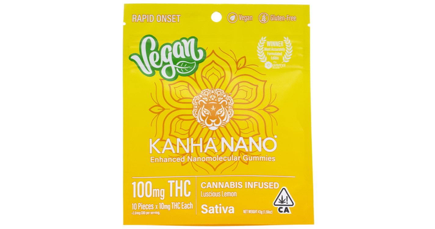 Luscious Lemon Sativa Vegan Nanomolecular Gummies
