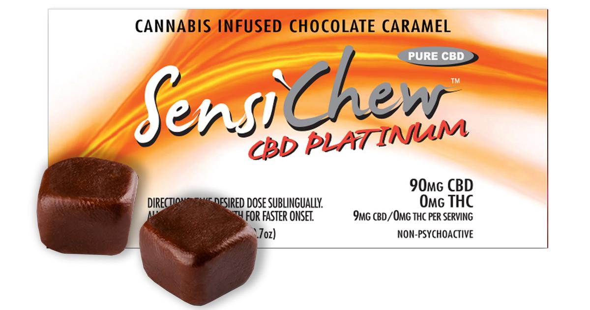 CBD Platinum Chocolate Caramel