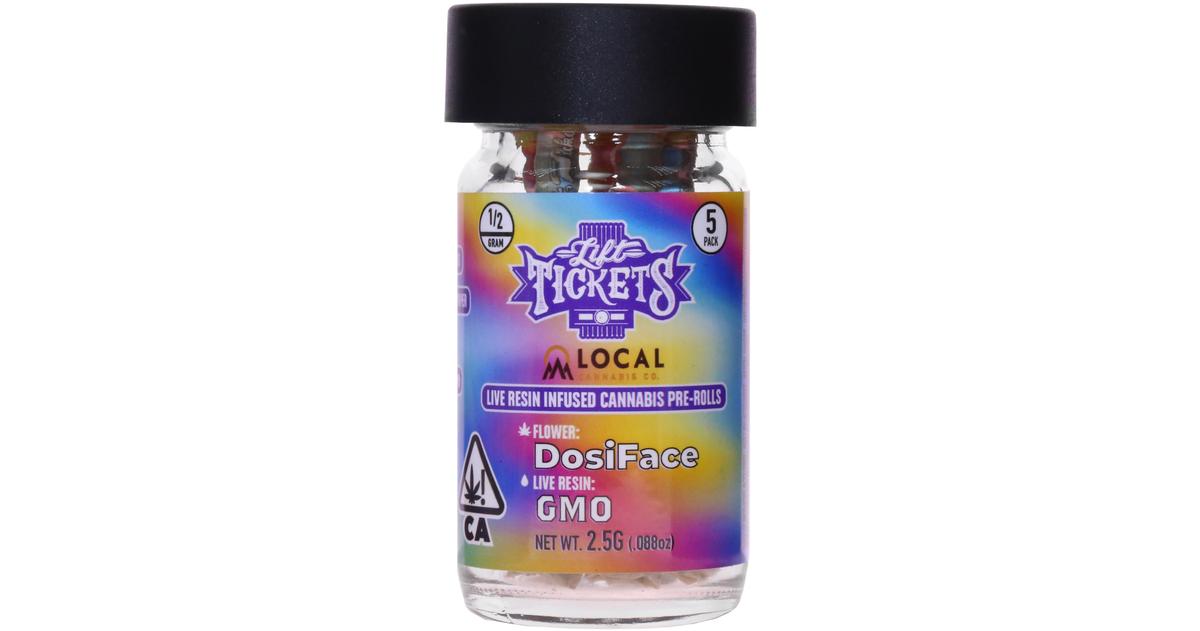 Infused DosiFace x GMO Pre-Rolls