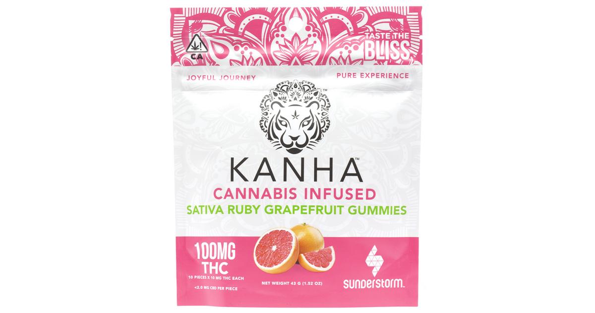 Ruby Grapefruit Sativa Gummies