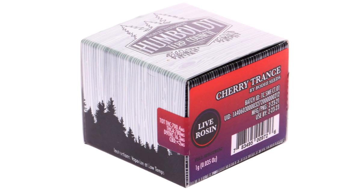 Cherry Trance Live Rosin