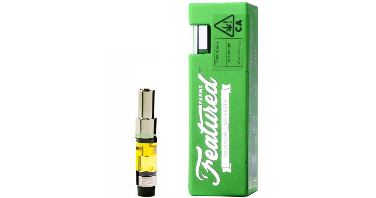 Featured Farms Caramel Apple Gelato Cured Resin Cartridge