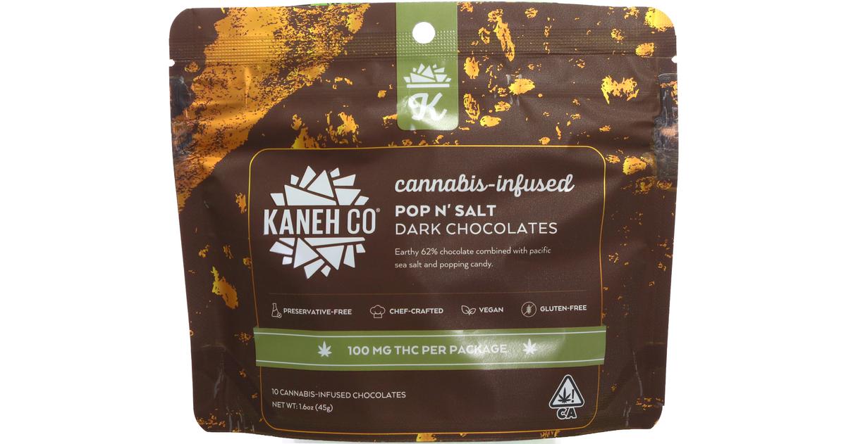 Pop N' Salt Dark Chocolates