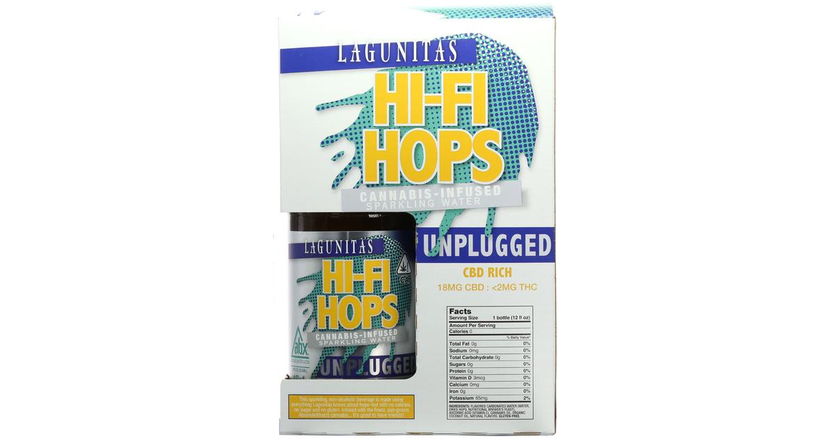 Hifi Hops Unplugged CBD 18:1 Beverage