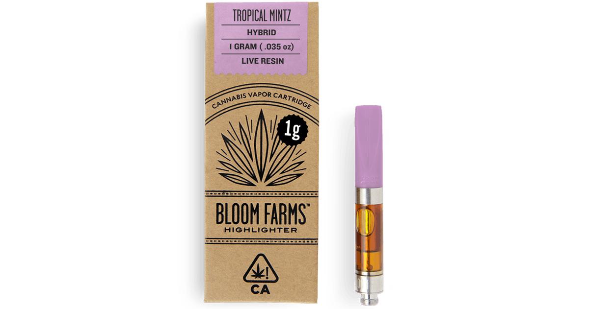 Tropical Mintz Live Resin Cartridge