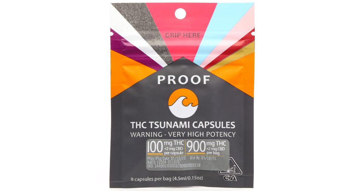 Tsunami THC Capsules