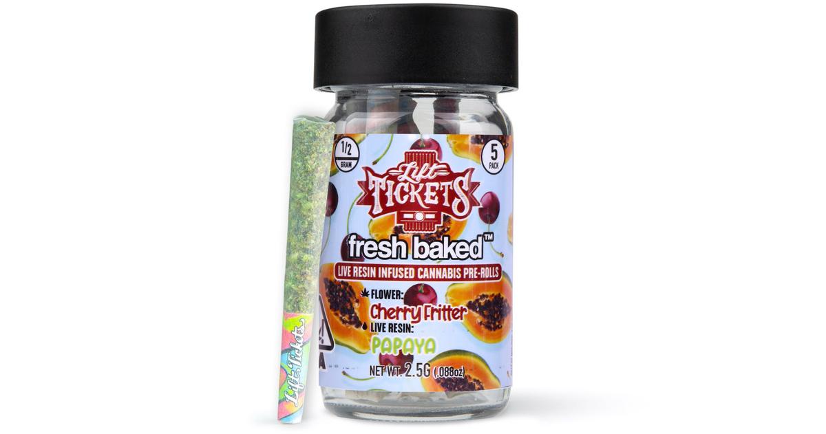 Cherry Fritter x Papaya Infused Pre-Rolls
