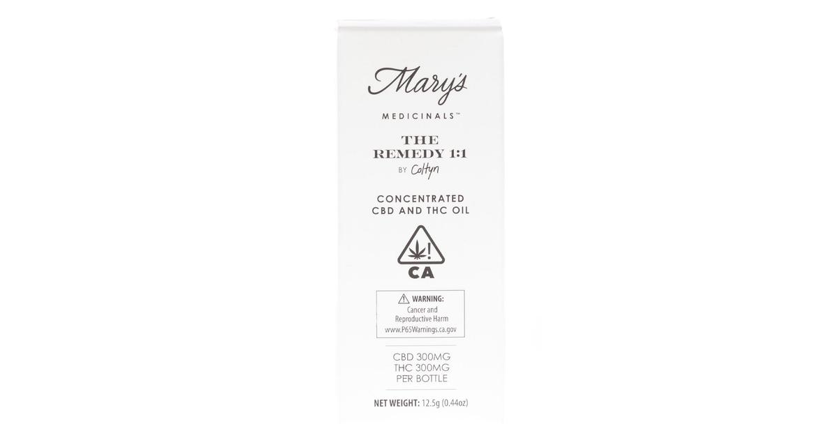 The Remedy 1:1 Tincture