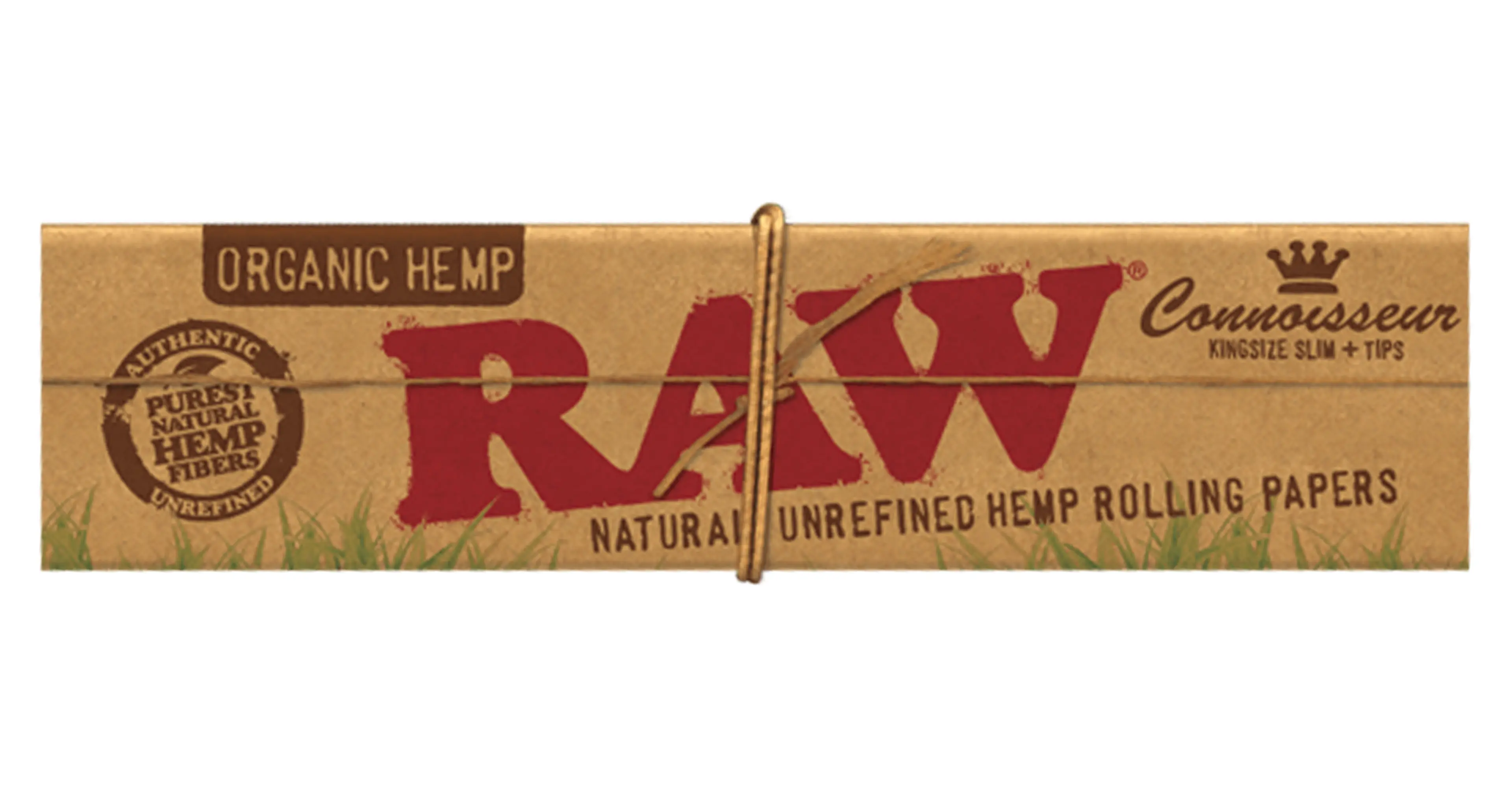 Connoisseur Kingsize Slim Organic Rolling Papers + Tips
