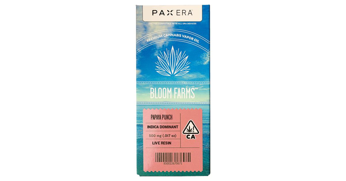 Papaya Punch Live Resin Pax Pod