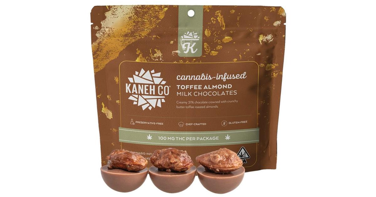 Toffee Almond Milk Chocolates