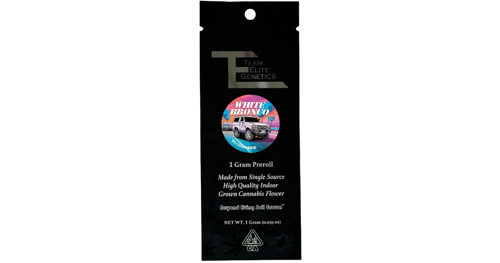 White Bronco Pre-Roll