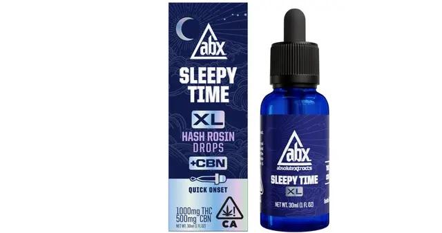Sleepy Time Solventless + CBN Sublingual Drops