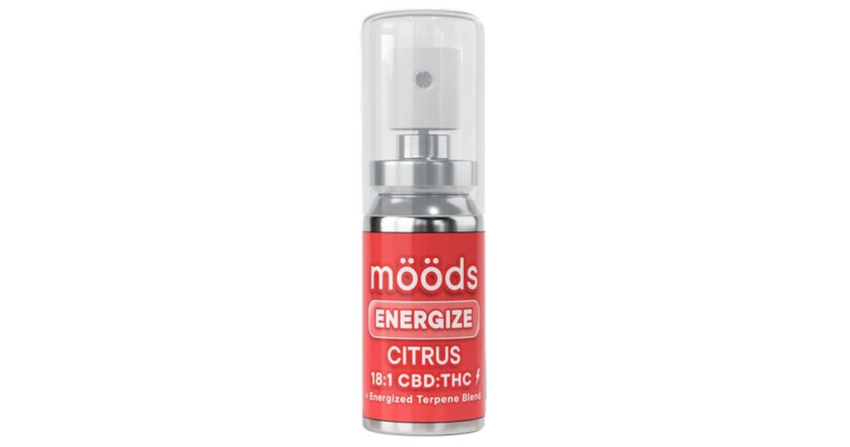 Citrus 18:1 CBD:THC Energize Tincture Spray